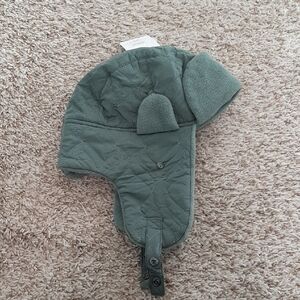 Fabletics Quilted Earflap Hat in Olive